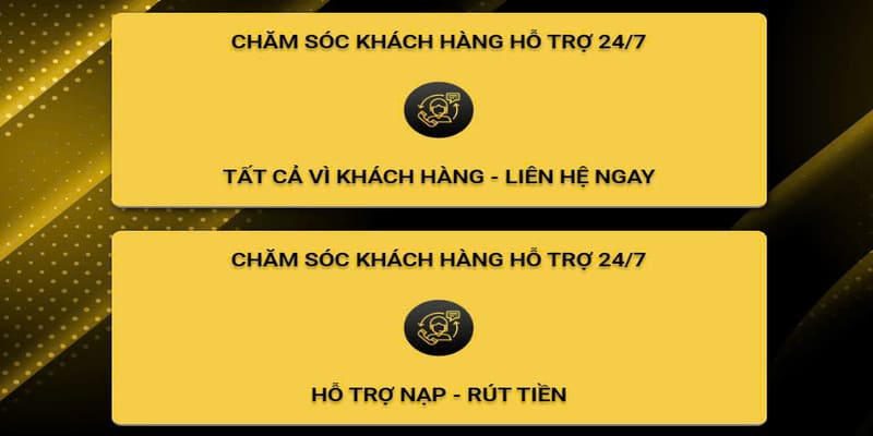 Liên hệ CSKH là cần thiết khi cần hỗ trợ